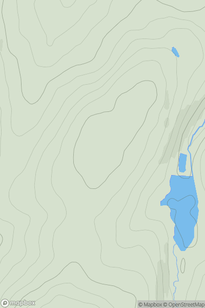 Thumbnail image for Mine Hill [The Glenkens to Annandale] showing contour plot for surrounding peak